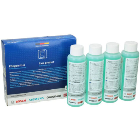 Ersatzteil - Pflegeset/4x125ml Reiniger, original - - BOSCH, SIEMENS, NEFF, GAGGENAU, CONSTRUCTA, BALAY