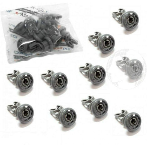 Set von 10 oberen Rollen für Beko -Geschirrspüler