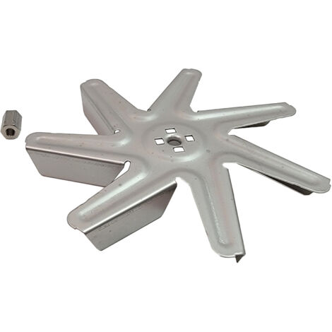 Ersatzteil - SOS Accessoire Hélice avec écrou 150X18 mm pour Four, cuisinière 00650472,  00600434 BLAUPUNKT, BOSCH, JUNKER, NEFF, SIEMENS, VIVA -  - SIEMENS, BOSCH, VIVA, NEFF, JUNKER, BLAUPUNKT, BALA