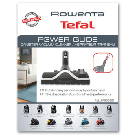 Ersatzteil - Bodendüse für 35mm Rohr-Ø Einrastsystem -  - ROWENTA, NEFF, TEFAL, OBH NORDICA