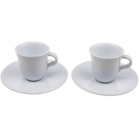 Set von zwei Tassen mit Espresso von 70 ml Delonghi - 5513283721
