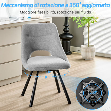 LEWE Set da Pranzo con Sedie, Tavolo da Cucina Rettangolare in Legno