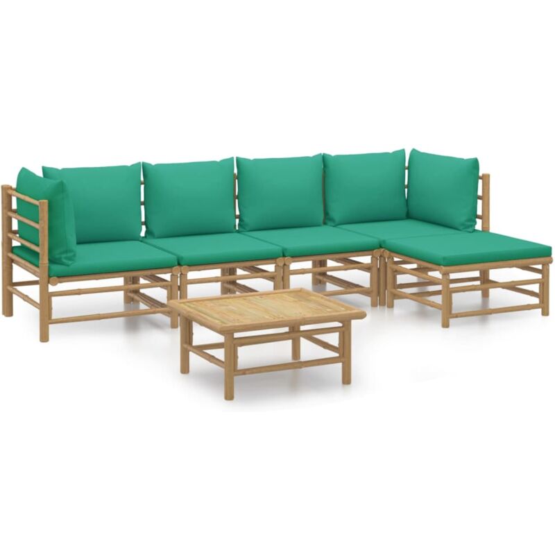 LIFERUN 5pcs Set Mobili da Giardino in Rattan,Rattan Giardino Set