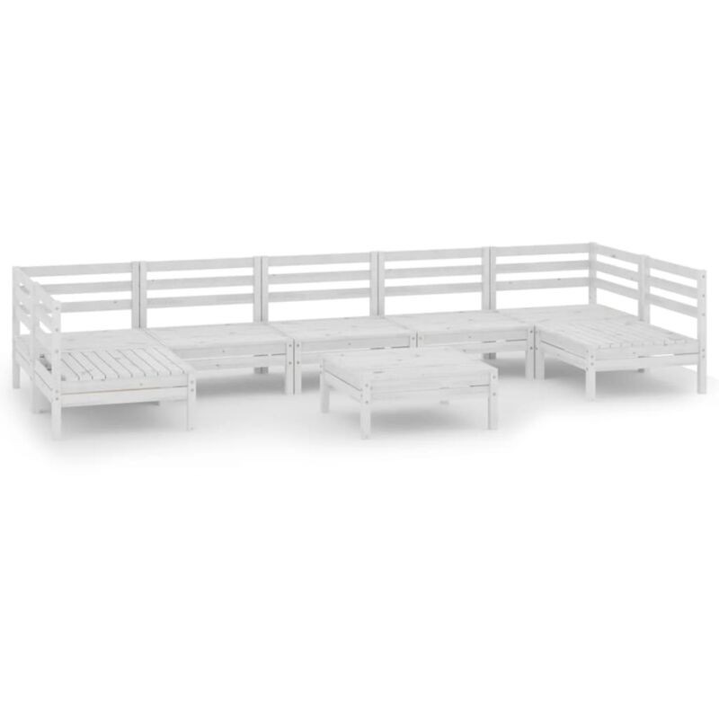 Telaio Letto Singolo In Legno Di Pino Massiccio - Bianco, 90x190 Cm, Moderno, Per Camera Adulti/Bambini