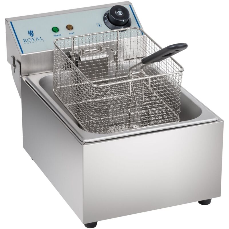 Pentola elettrica 10 l, per zuppe, zuppe e banconi, scalda zuppe, con contenitore interno in acciaio inox rimovibile, per zuppa, formaggio, vin brulé, 30 – 85 °C, 400 W (spina UE 220