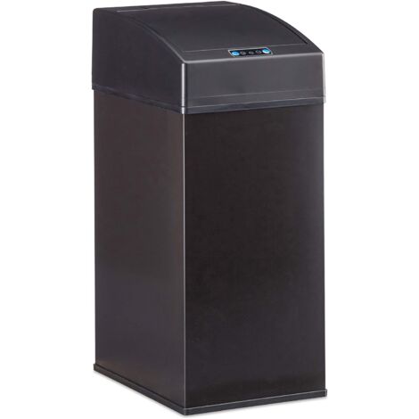 EKO Pattumiera Automatica Per Bagno, 6 Litri, Sensore Di Movimento, Impermeabile IPX5, Chiusura Silenziosa, Colore Bianco