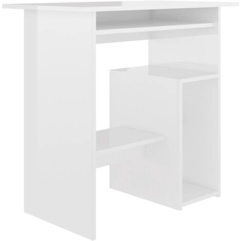 Scrivania Extra Lunga Con Libreria 180,3 Cm - Postazione Lavoro Per 2 Persone, Tavolo Computer Per Casa E Ufficio, Design Moderno Nero - 2