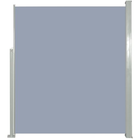 Tenda Da Sole Parasole Laterale Retrattile Per Patio Giardino Terrazza Balcone Schermo Di Protezione Visiva 140 X 300 Cm Rosso 02 0007092