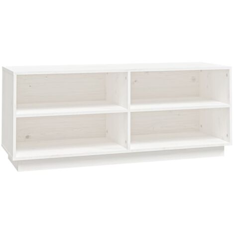 Scarpiera In Legno Di Pino Con Seduta, 120 Cm, Colore Rovere, Contenitore Per Scarpe Da Ingresso