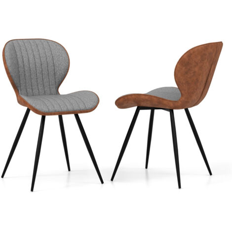 Sedia Da Bagno E Soggiorno Senza Braccioli – Sgabello Curvo Con Schienale Alto E Seduta Imbottita, Elegante Finitura Frassino E Gambe Dorate, Perfetta Per Trucco E Lettura