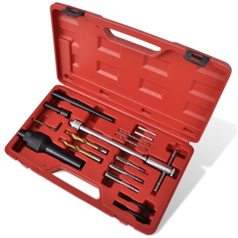 Kit di riparazione per filetti sedi candelette M10 x 1,0