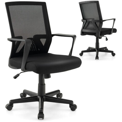 Sedia Ergonomica STIGE2: Schienale rete, Poggiatesta, Sostegno