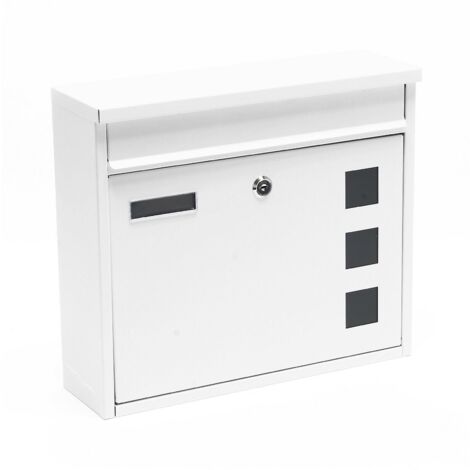 Cassetta Postale Da Muro,VEVOR Cassetta Postale Da Muro In Acciaio Resistente Cassetta Postale Con Serratura A Combinazione Da 70-200 Mm, Cassetta Po | Leroy Merlin - Foto 7