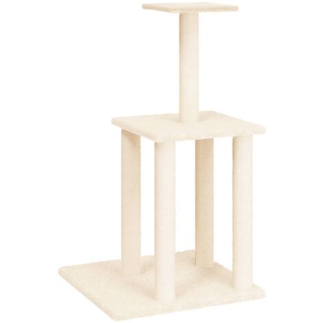 Scala Di Corda Per Gatti In Sisal E Legno – Ponte Da Parete, Tiragraffi, Arrampicata E Gioco, 3 Misure: 35, 50 E 100 Cm