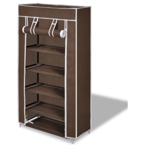 Relaxdays scarpiera Effetto Legno con 14 posti, 3 ribalte Relaxdays scarpiera Effetto Legno con 14 posti, 3 ribalte