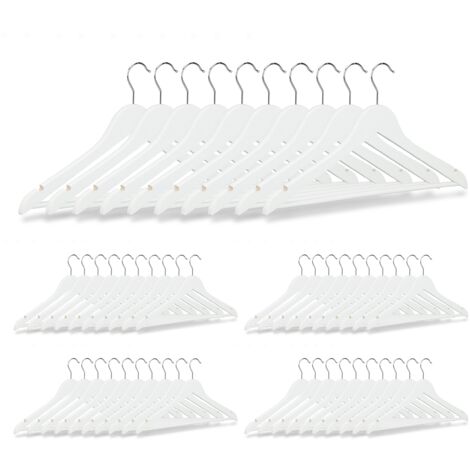 Grucce Metalliche Oro Rosa 43 Cm, Quality Hangers, Set Da 30 Pezzi In Rame Per Giacche E Camicie - 4