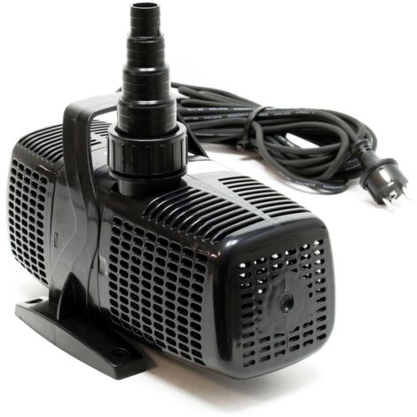 Pompa per acqua da laghetto filtro filtrazione a ruscello acquario ecologico piccolo laghetto 8000 litri all'ora 70 watt 160002088 (1/5)