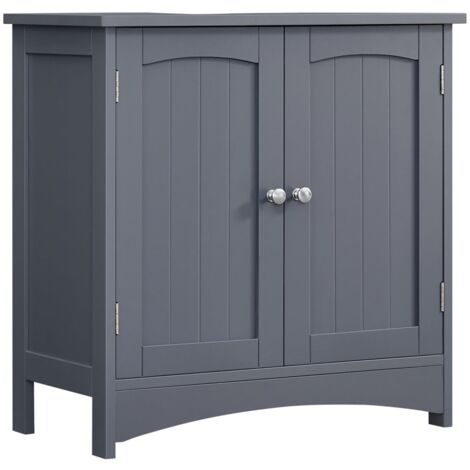 HOMCOM Credenza, mobile contenitore, ripiani regolabili, 2 armadi, 4 ante a spina di pesce, per cucina, sala da pranzo, soggiorno, 120 x 35 x 77,4 cm, bianco