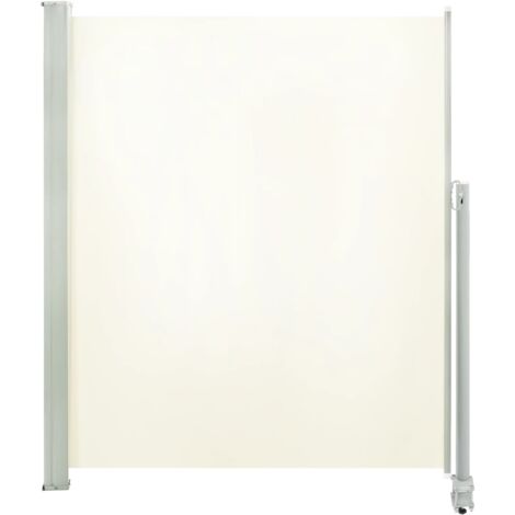 Tenda Da Sole | Tendalino Parasole Laterale Retrattile Bianco 140x600 Cm Cfw52562 92223948