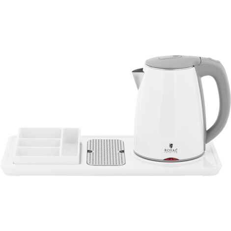 Set Bollitore Per Hotel - Vassoio Cortesia Con Bollitore Automatico 1L Per Camere - Foto 7