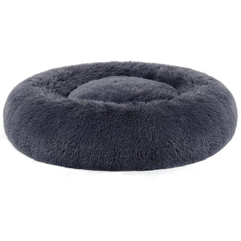 Cuccia Per Animali Sweety Rotonda - Morbida E Calda, Grigio Scuro 48x48 Cm - Foto 7