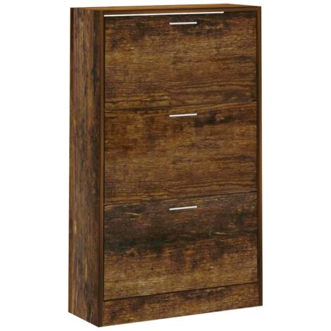 Demeyere Scarpiera In Legno – 81x152x18 Cm, Marrone, Capacità 12 Paia, Made In France