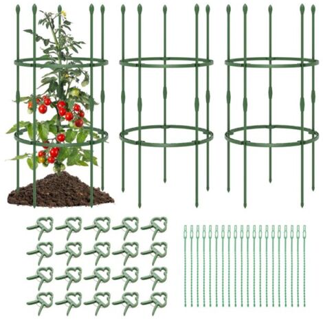 Obelisco Da Giardino In Metallo Per Piante Rampicanti, Traliccio Verde 149cm MyGarden