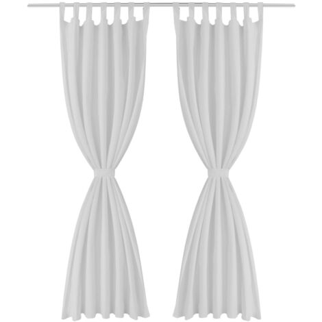 Tenda in lino con passanti 140 x 270 cm VALONE | Maisons du Monde
