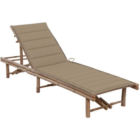 Cuscino Per Sedia A Sdraio Da Giardino Doppler Living - Righe Grigie 195x60x6 Cm - 4