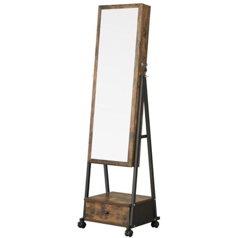 Sinekong Scatola Portagioie da Viaggio Portagioie con Iniziale M e Fiore Mini Porta Gioielli Donna Portagioielli Piccoli con Specchio Ragazza Regalo per Compleanno Anniversario Natale