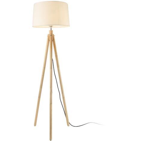 Lampada da terra con paralume LED moderno colorato