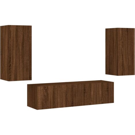 Libreria Moderna Rebecca 6 Cubi - Rovere Chiaro, 97,5x97,5x29 Cm, In MDF, Per Casa E Ufficio