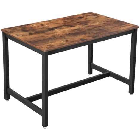 ALMO Nero/gambe nere - TAVOLO ROTONDO ALLUNGABILE CON GAMBE A Y LOFT / INDUSTRIALE PER SALONE / SALA DA PRANZO