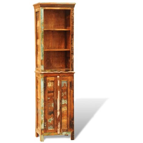 Scaffale libreria mobile di design in legno riciclato stile vintage 2702009/2 (1/5)