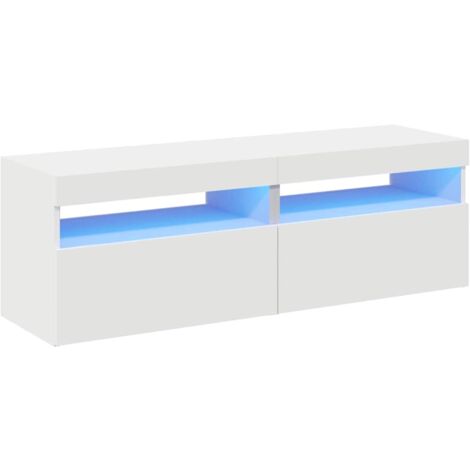 Mobile TV Multimediale Scaffale Per Televisione Televisore Buffet Sala Da Pranzo Soggiorno Camera Da Letto Lucido 100 X 35 X 50 Cm Mdf Bianco 86347932