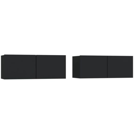 BQKOZFIN Supporto per altoparlante alto 80 cm, in legno, set da 2 pezzi
