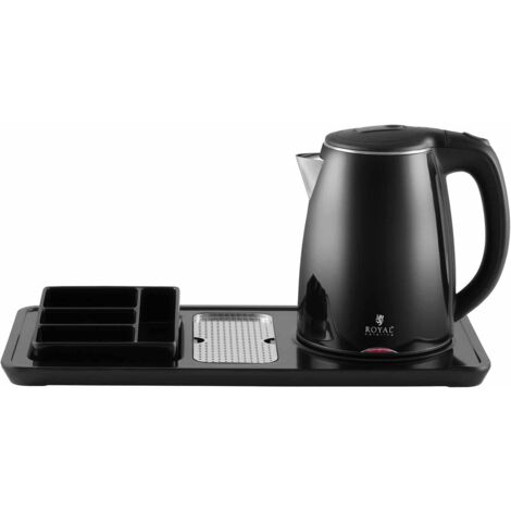 Set Bollitore Con Vassoio Per Hotel - Capacità 1 Litro, Potenza 1080-1260W, Spegnimento Automatico