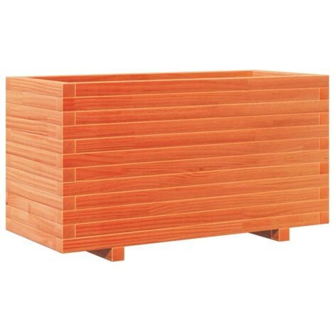 Fioriera 110x110x23 cm in legno di pino impregnato