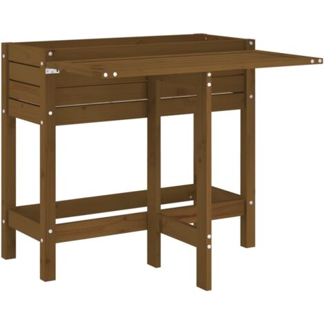 Fioriera In Ceramica Avorio Con Pois Rialzati E Supporto In Legno Di Gomma - Sagebrook Home, Diametro 25,4 Cm X Altezza 30,5 Cm