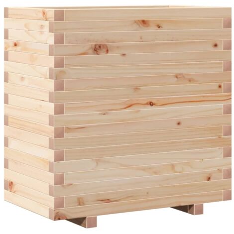 Pflanzen Kölle Aiuola Rialzata Per Bambini In Legno Di Pino, 78,5 X 40 X 50 Cm, Con Telo Radice