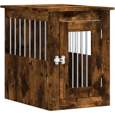 Mobile gabbia per cani 45 x 62 x 59 cm marrone 020043348