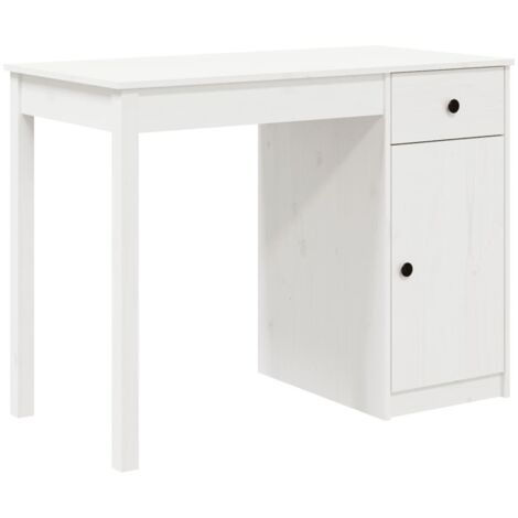 FineBuy - Scrivania 118 X 40 X 76 Cm, In Legno Massello Sheesham Scrivania Per Computer Con A 1209328