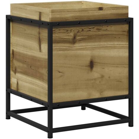 Aiuola Rialzata Per Bambini Pflanzen Kölle In Legno Di Pino - 78,5 X 40 X 50 Cm, Con Panno Antiradice, Facile Da Montare - 3