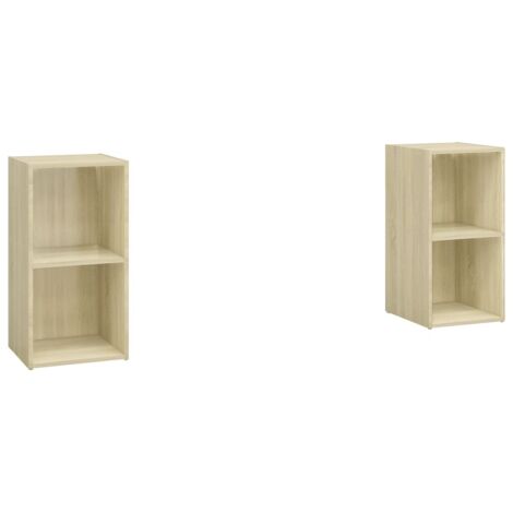 Mobile Da Cucina In Stile Fattoria Con 2 Cassetti E Anta A Fienile - Credenza In MDF Rustico, 58x30x108 Cm, Per Soggiorno E Sala Da Pranzo, Marrone - 4