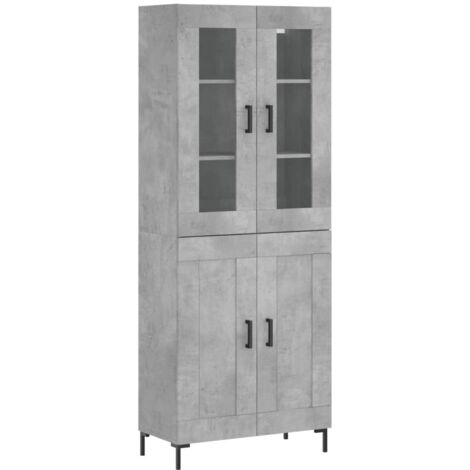respekta Luis Cucina, Legno ingegnerizzato, Grigio, 150 cm