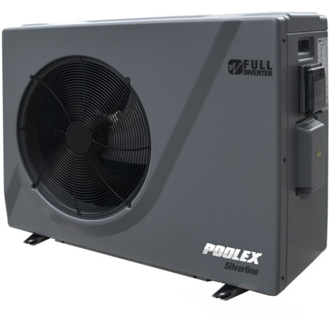 Poolex Silverline 9,5kW Wärmepumpe Full Inverter WIFI Abdeckung Poolheizung