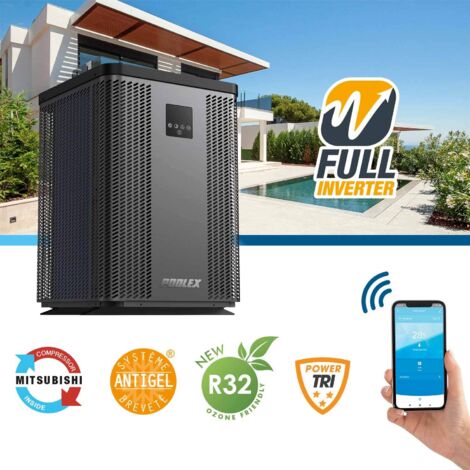 Poolex Silverline Top 20kW VERTICAL Poolheizung Wärmepumpe 400V