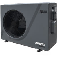 Poolex Silverline 9,5kW Wärmepumpe Full Inverter WIFI Abdeckung Poolheizung