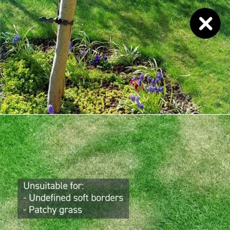 VBRM16 OcuMow™ Mähroboter für geeignet für bis zu 100 qm-Selbstfahrender Rasenmäher Roboter mit MX 24V 4.0Ah Lithium-Ionen Akku Ohne Kabel LawnMaster