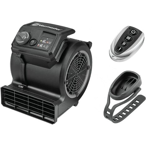 Vacmaster Air Mover Cardio54 Ventilatore da Palestra da Pavimento con Telecomando Ventilatore da Bicicletta Silenzioso, 3 Livelli Asciugatrice per Tappeti, Raffreddare,Riparare i Danni dell'Acqua